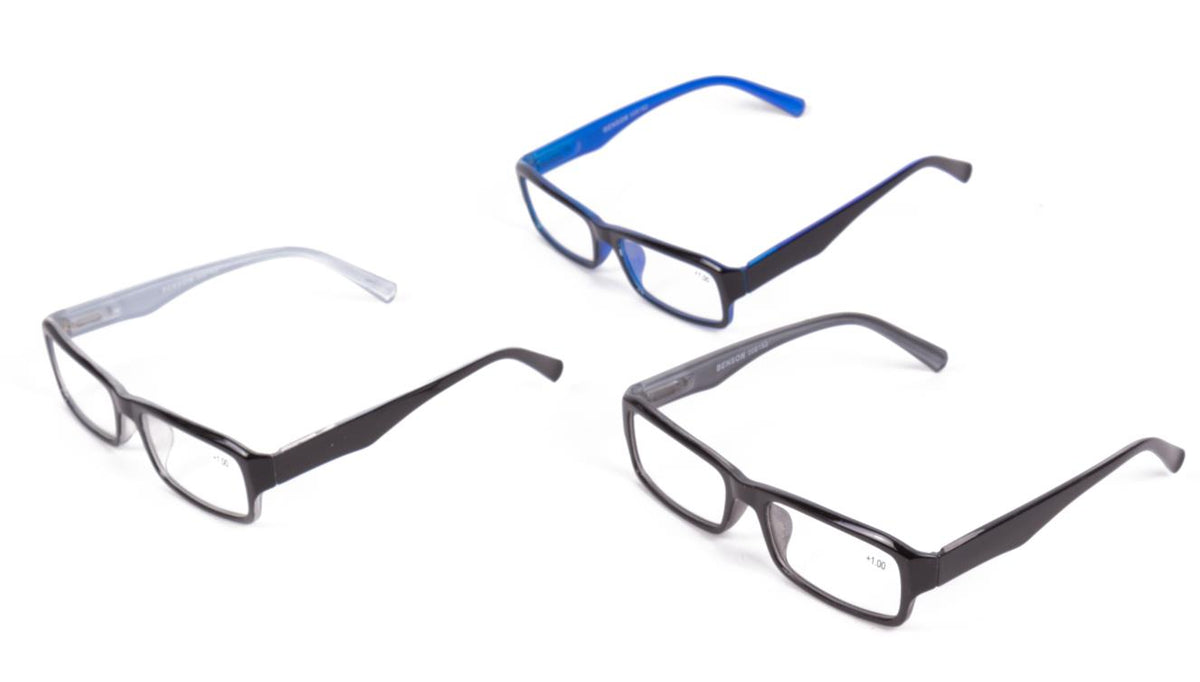 Reading glasses Miami + Leatherlook Hoes Mix Display