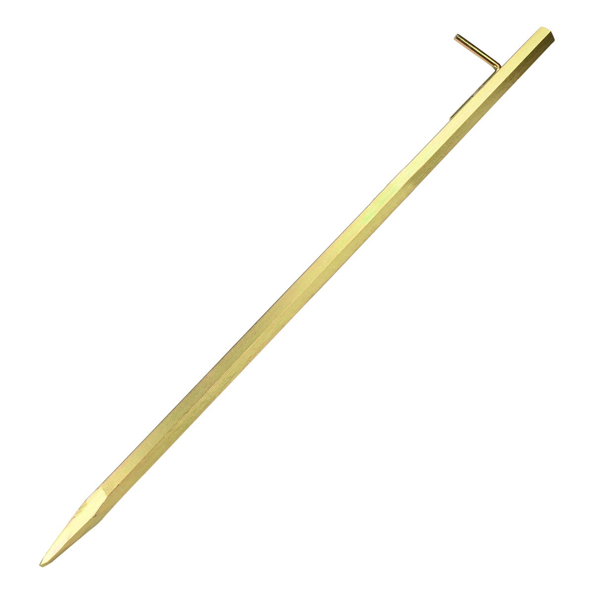 Grondpen goud ø16 x 500 mm