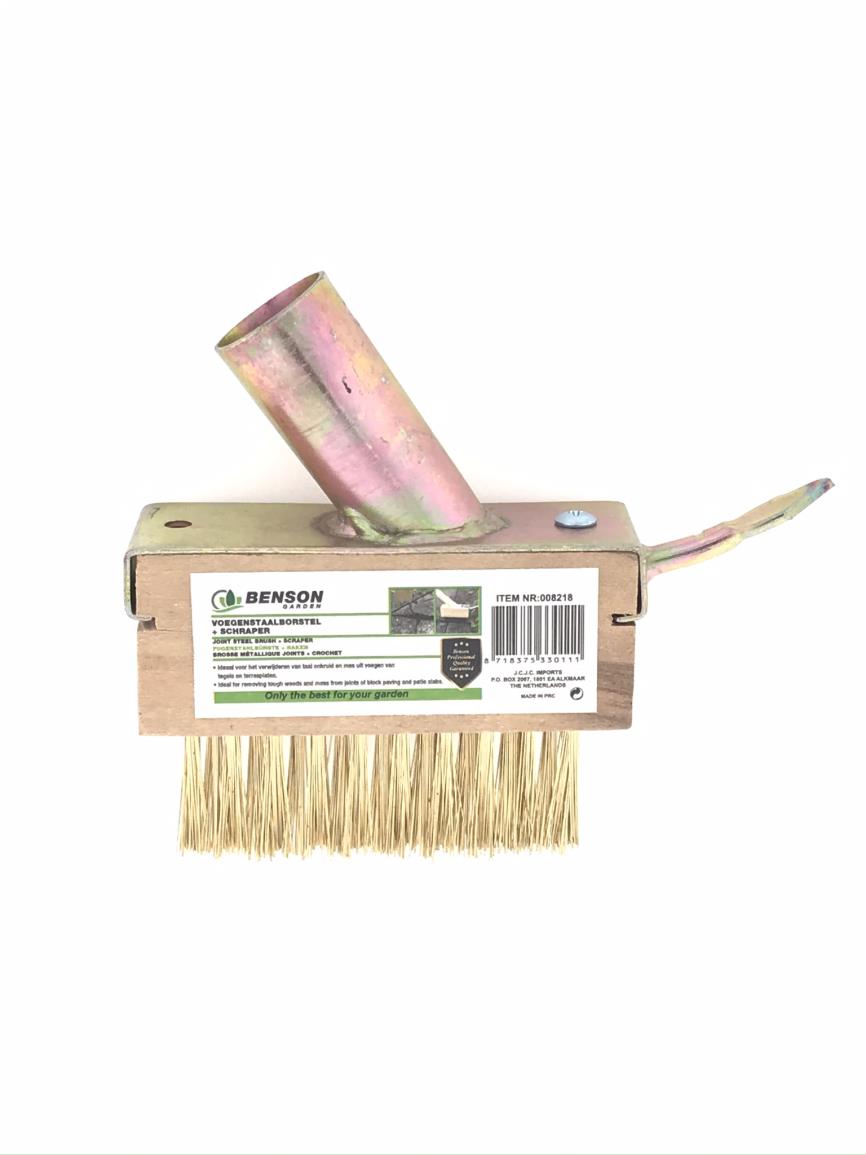 Brosse métallique joints cuivre / 3 rangées + crochet