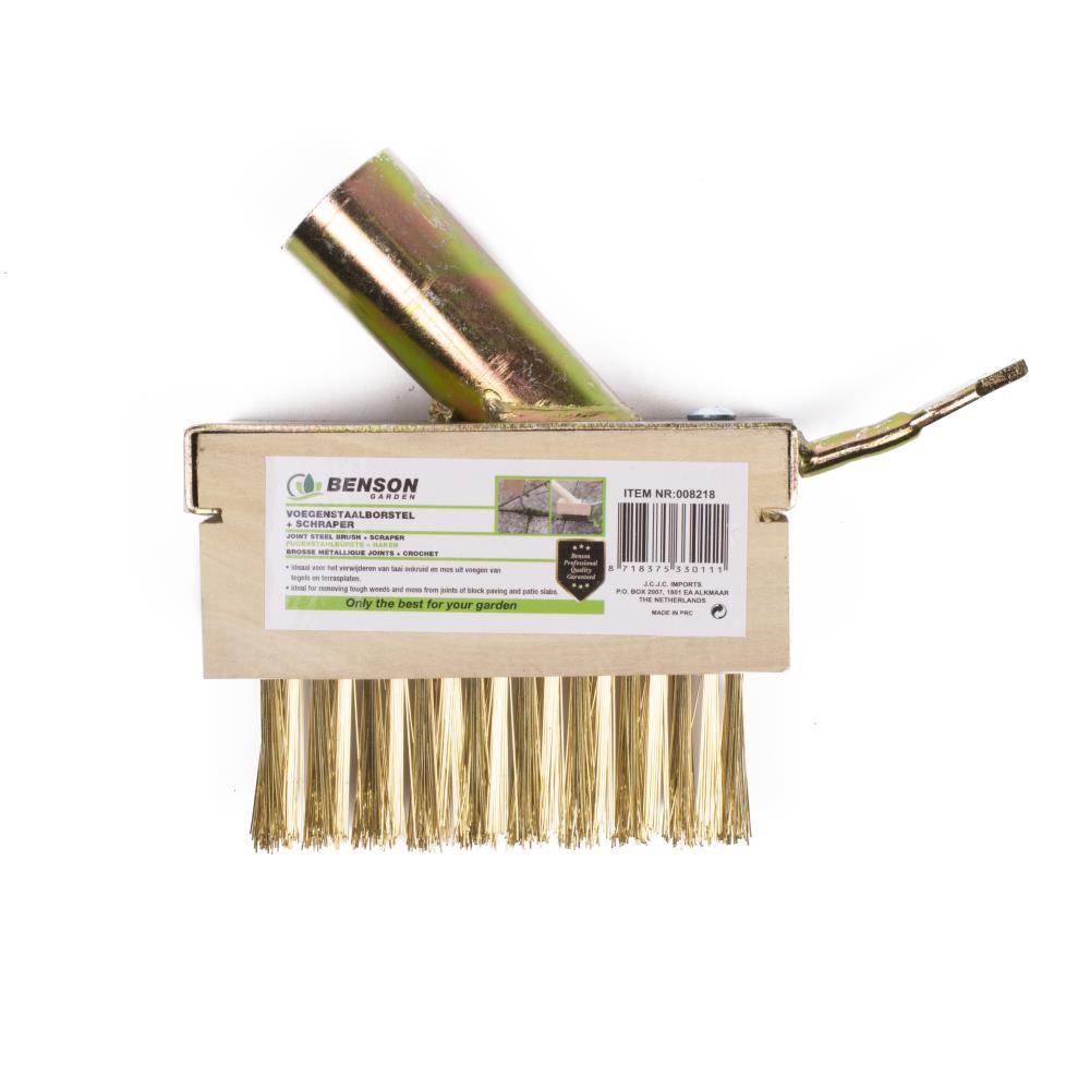 Brosse métallique joints cuivre / 3 rangées + crochet