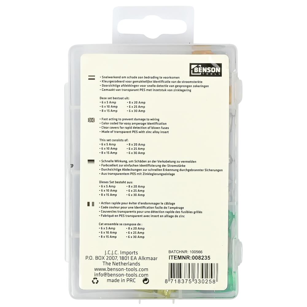 Fusibles automobile / mini blade 40 pcs