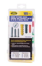 Schroef en plug set 165 dlg