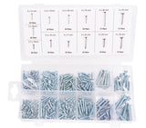Blechschrauben-Set 350-tlg