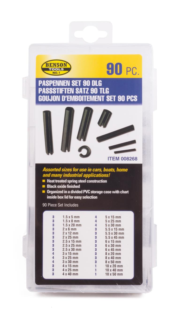 Passstifte-Set 90-tlg