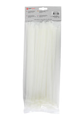 Cable ties detachable 7.6 x 300 mm 50 pcs white