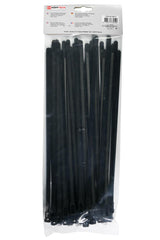 Cable ties detachable 7.6 x 300 mm 50 pcs black