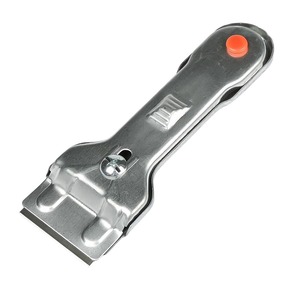 Glass scraper metal