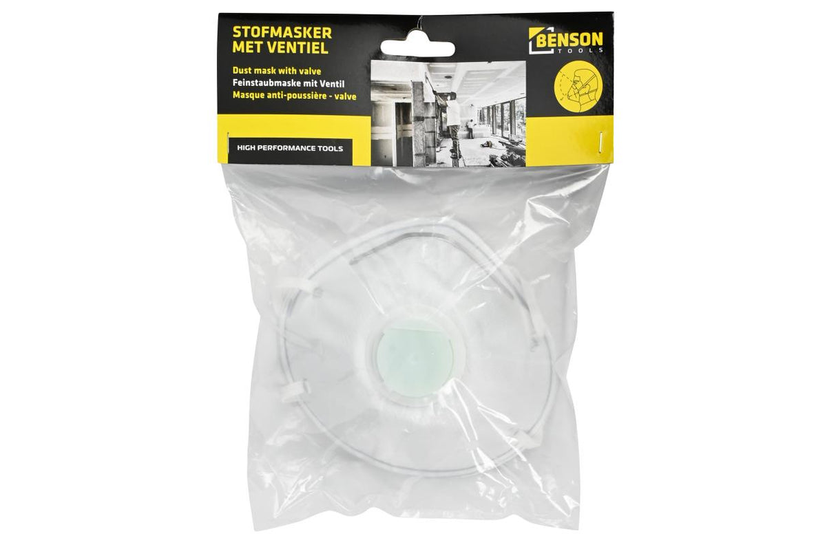 Stofmasker met ventiel CE