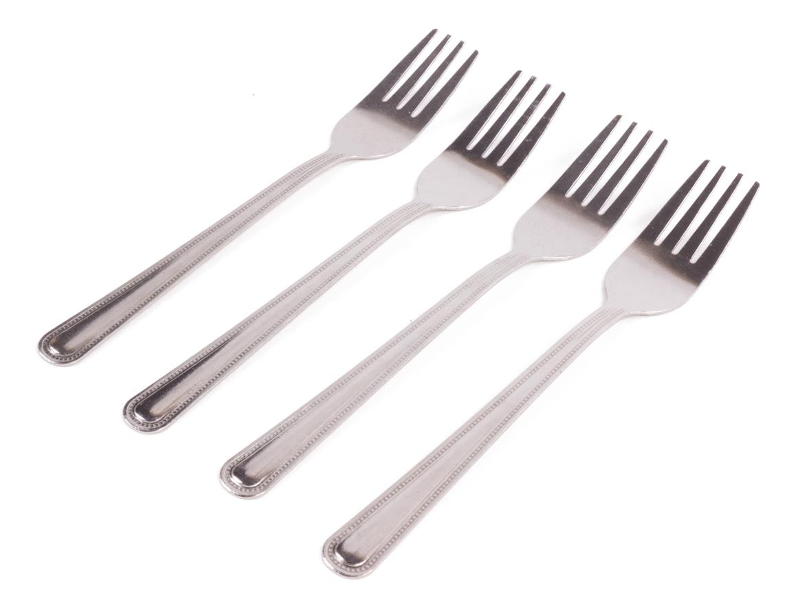 Cutlery small forks 4 pcs mix