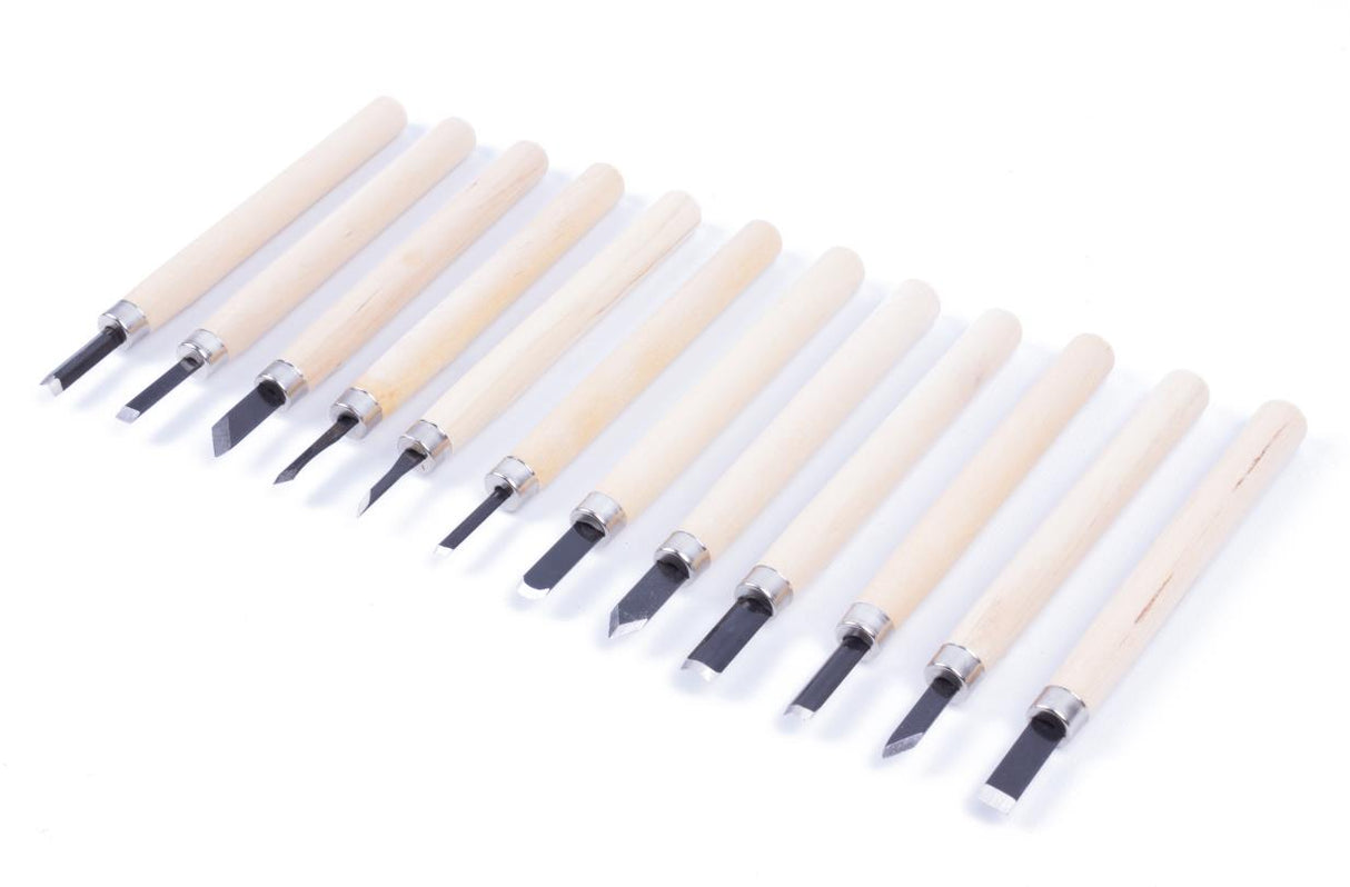 Gouge set hobby 12 pcs