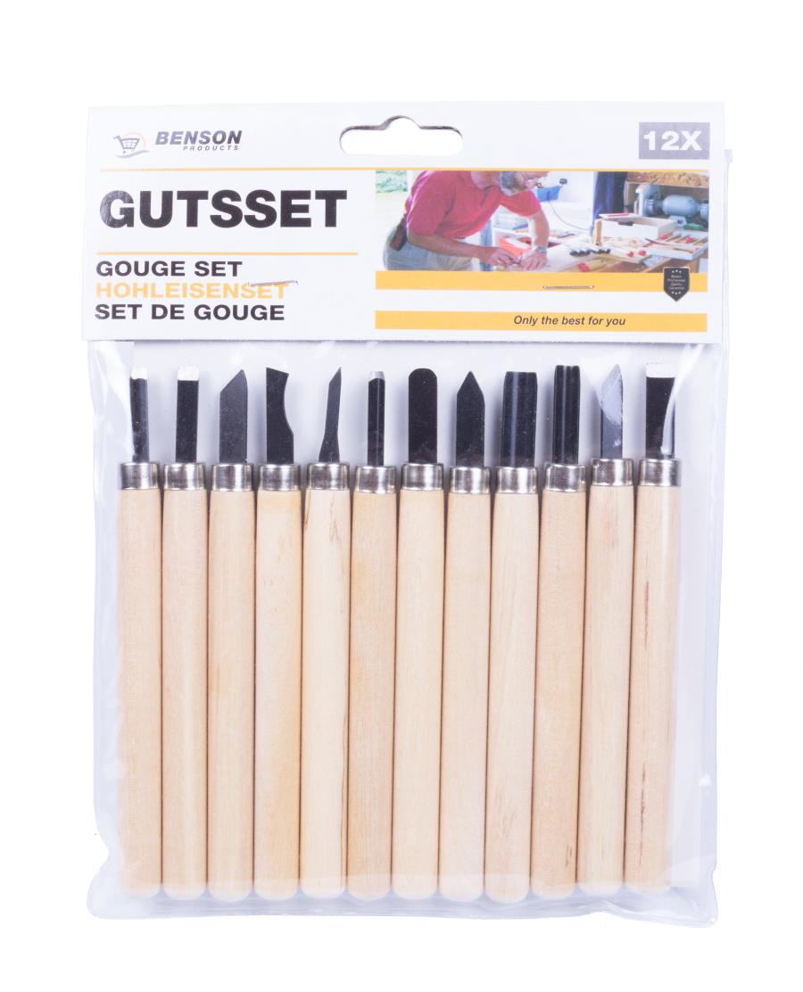 Gouge set hobby 12 pcs