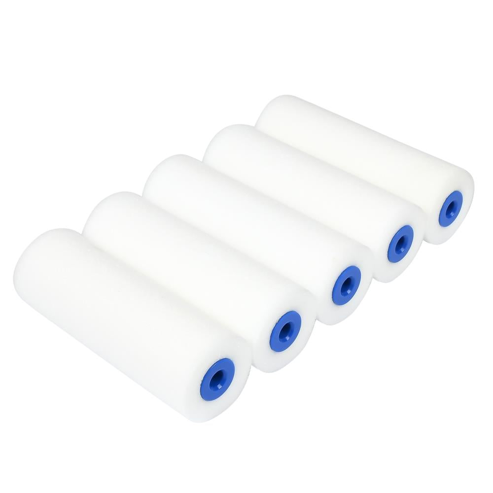 Rouleau de peinture en mousse 10 cm 5 pcs