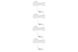Guy-rope 4 mm x 3.5 m + clamps