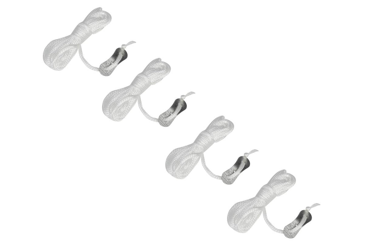 Guy-rope 4 mm x 3.5 m + clamps