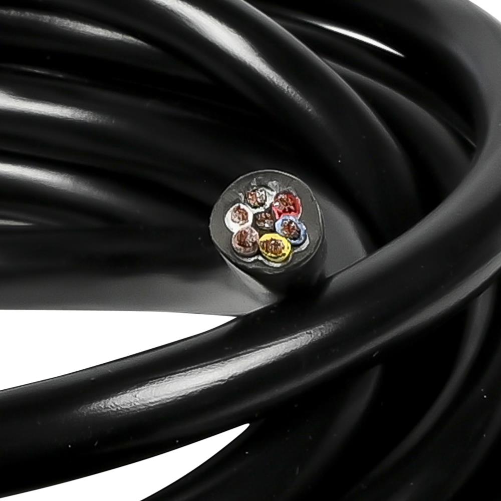 Kabel 7 polig 5 mtr