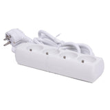 Stekkerdoos A-pin 4-voudig + 1.5 mtr wit