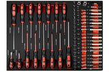 Tool trolley 7 drawers 1125 pcs black edition