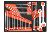Tool trolley 7 drawers 1125 pcs black edition
