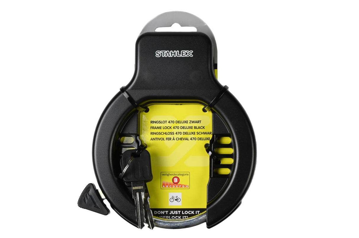 Frame lock Urbanlock deluxe black incl. mounting kit