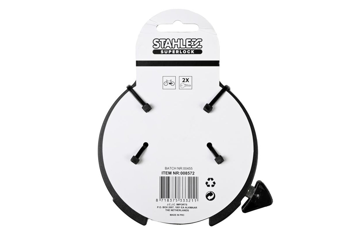Frame lock Urbanlock deluxe black incl. mounting kit