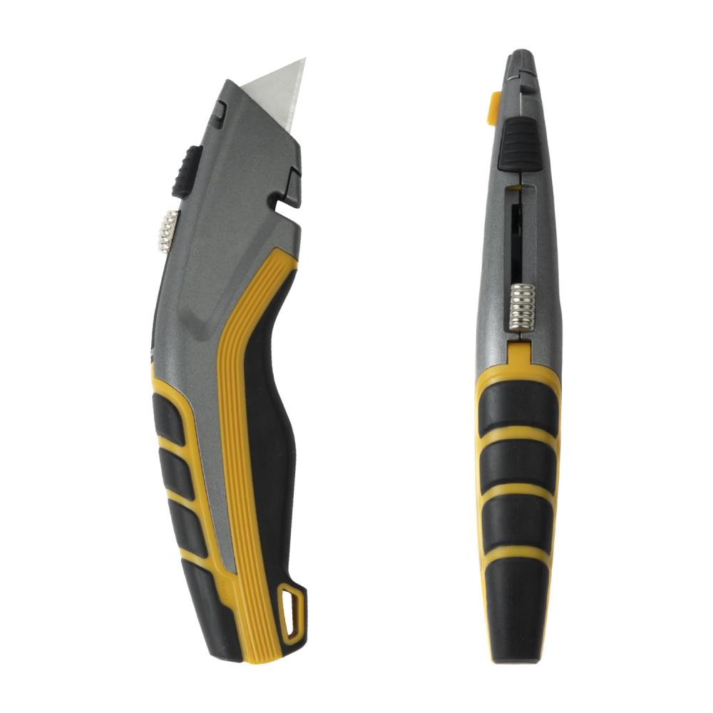 Utility knife auto-loading