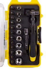 Bit- doppenset 23 dlg + ratel