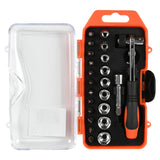 Bit - socket set + ratchet 23 pcs