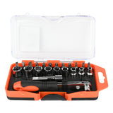 Bit - socket set + ratchet 23 pcs