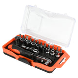 Bit - socket set + ratchet 23 pcs
