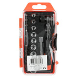 Bit - socket set + ratchet 23 pcs