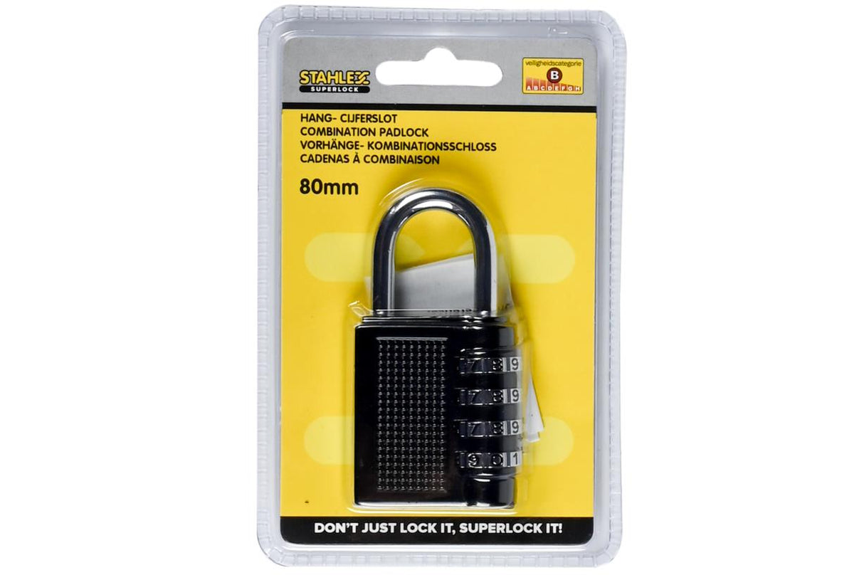 Combination padlock 40 mm