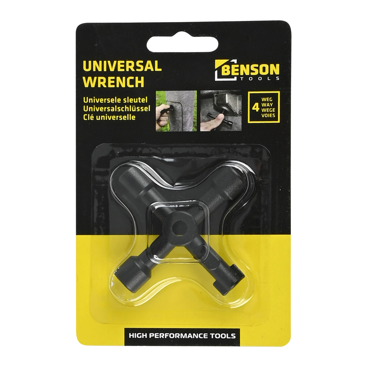 Universele sleutel 4-weg