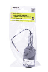 Lamp holder removable E27 black