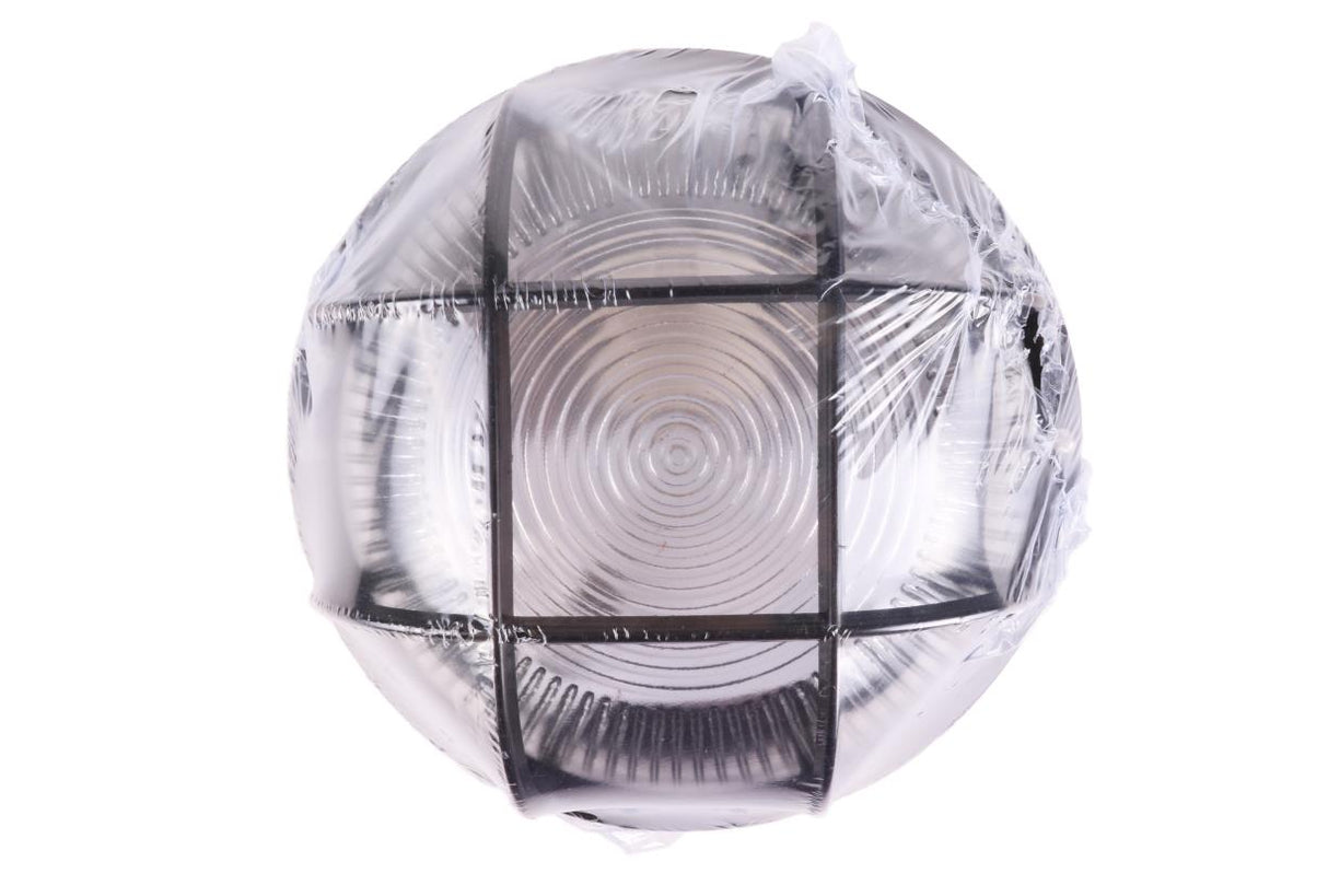 Bulleye lamp rond zwart