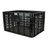 Caisse vélo plastique 48 x 35 x 26 cm noir deluxe