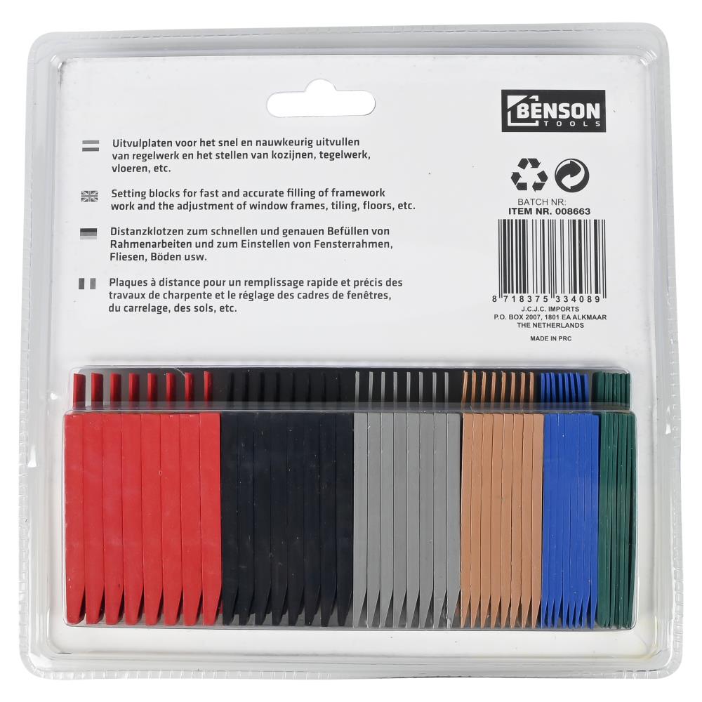 Setting blocks 48 pcs assorted