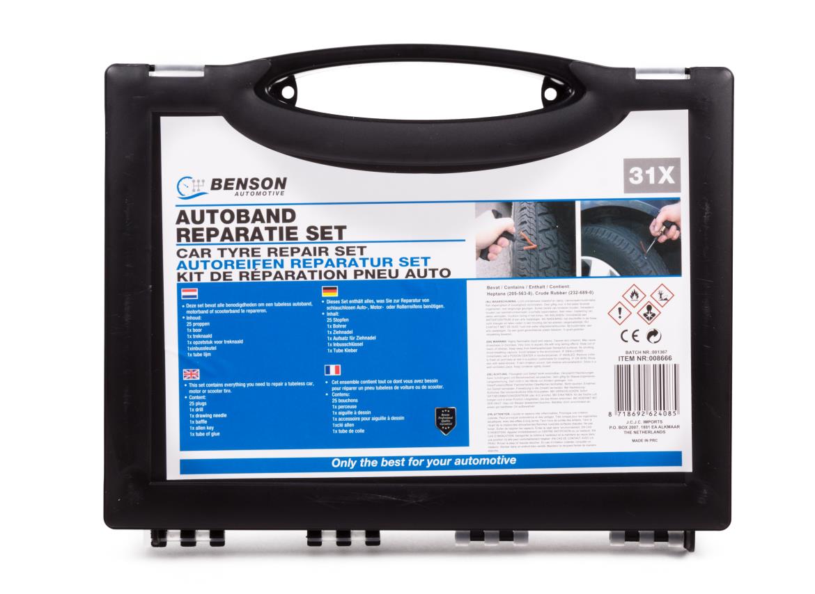 Autoband reparatie set 31 dlg profi