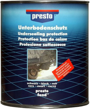 Presto Unterbodenschutz schwarz 1,3 kg