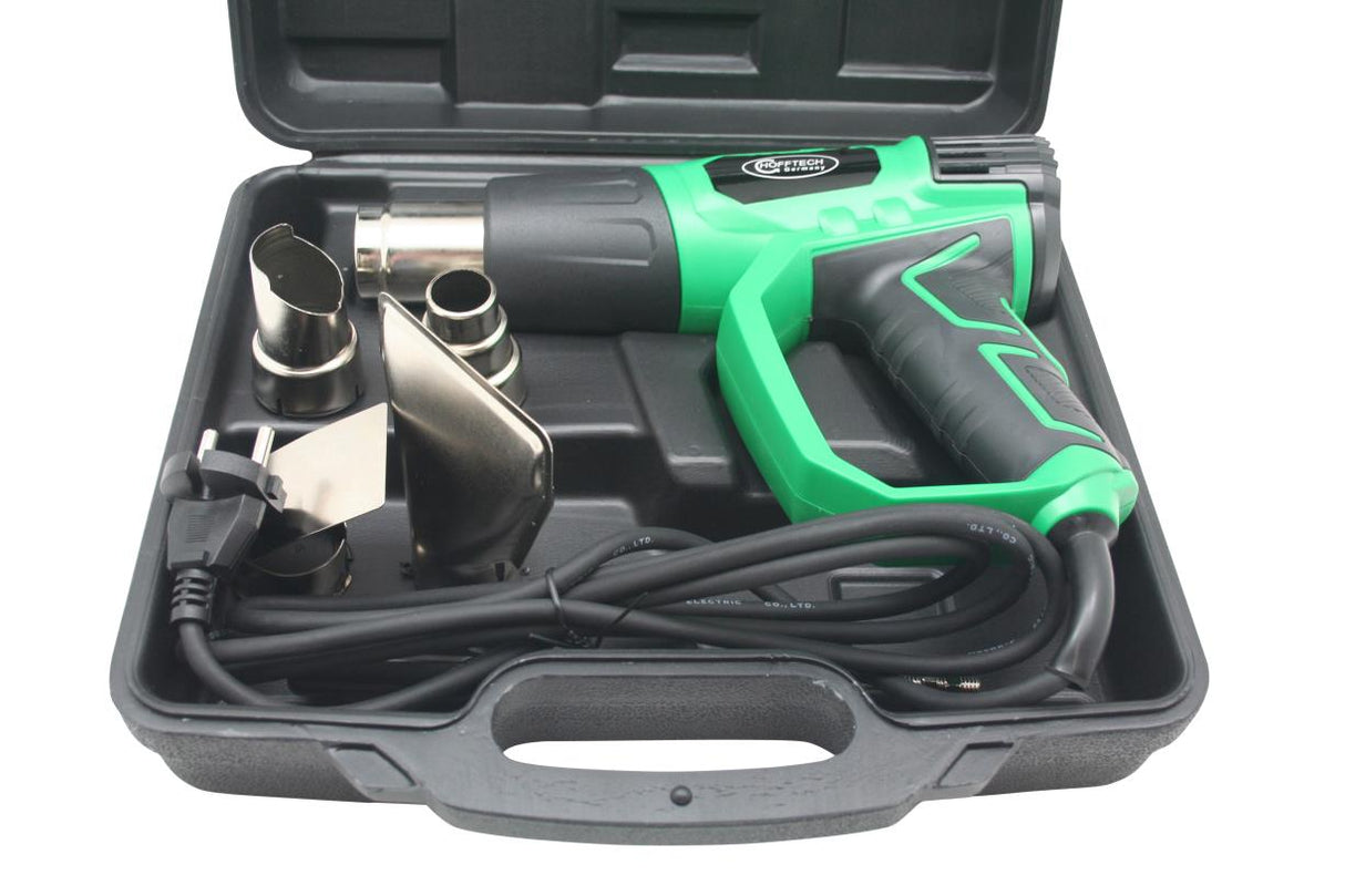 Pistolet A air chaud 2000W deluxe + coffret