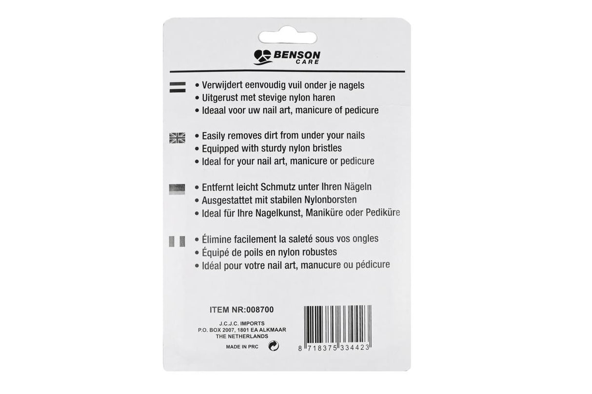 Brosse A ongles 2 pcs bois