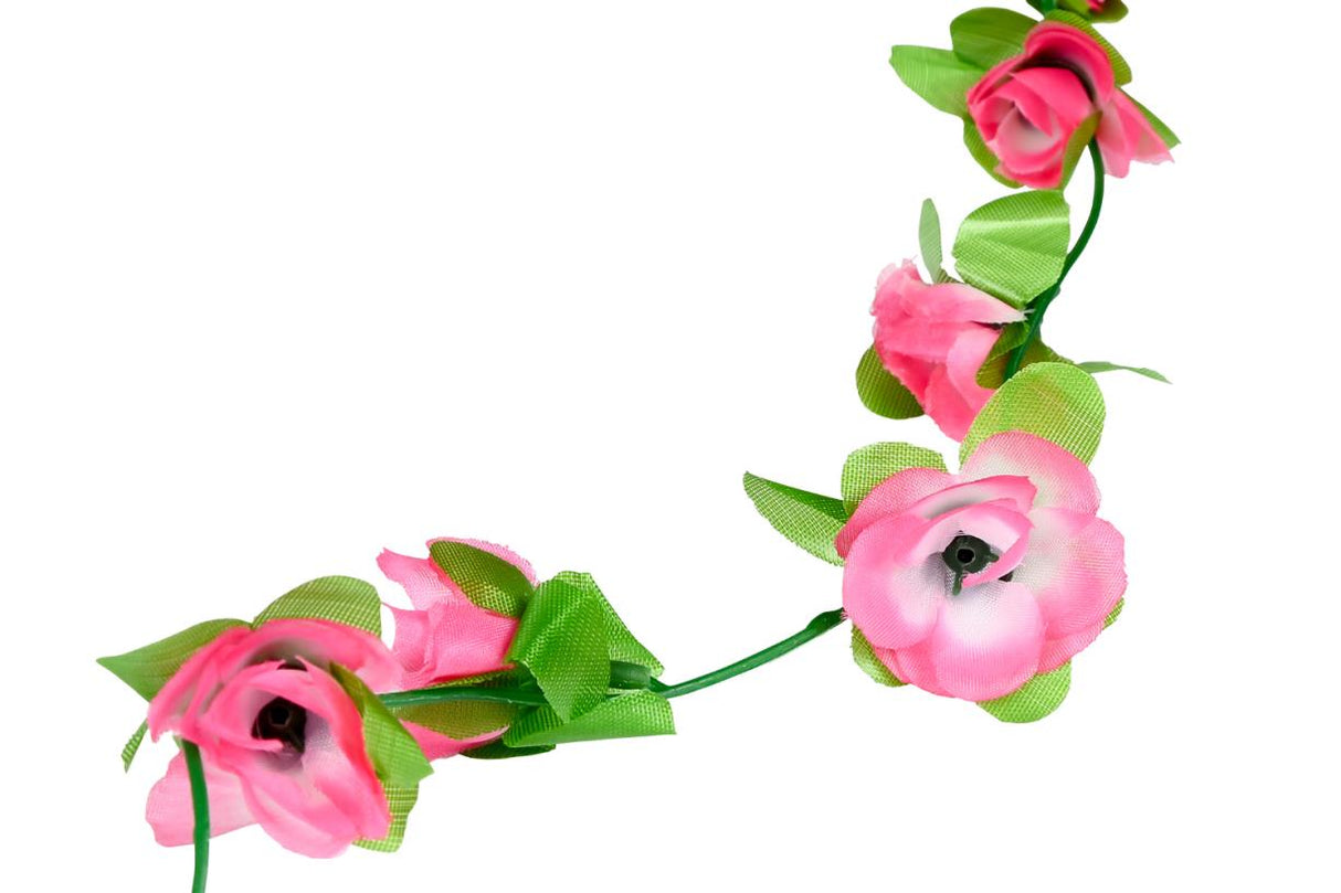 Guirlande de fleurs à vélo 220 cm mix
