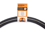 Pneu velo 26 x 1 3/8 ligne blanche