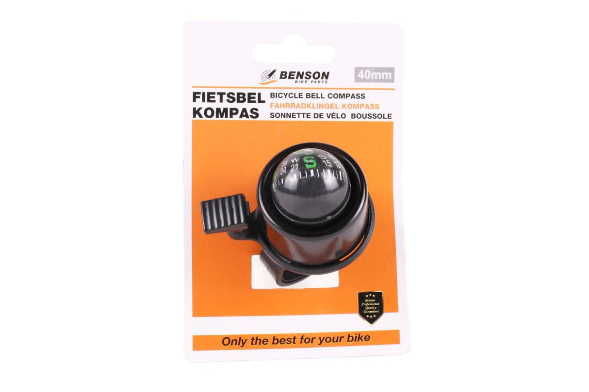 Bicycle bell 40 mm compass