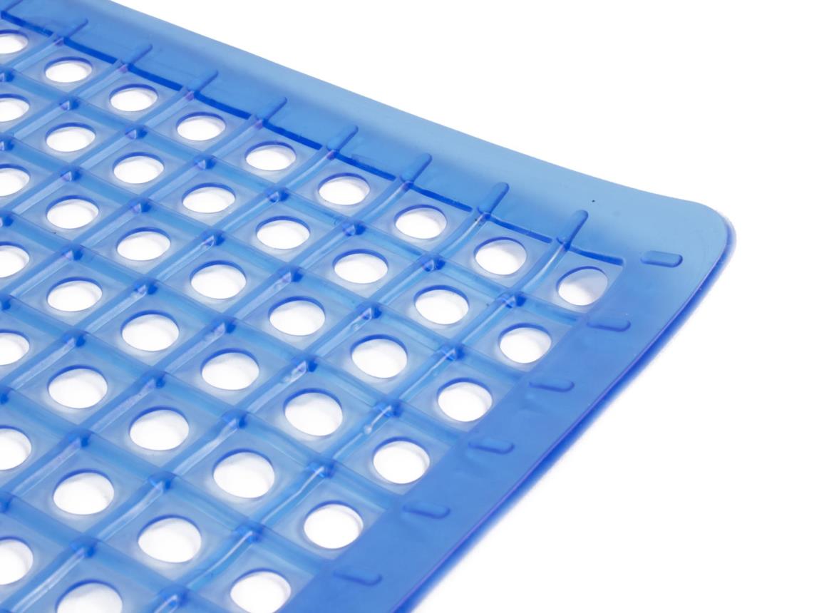 Sink mat transparent square mix