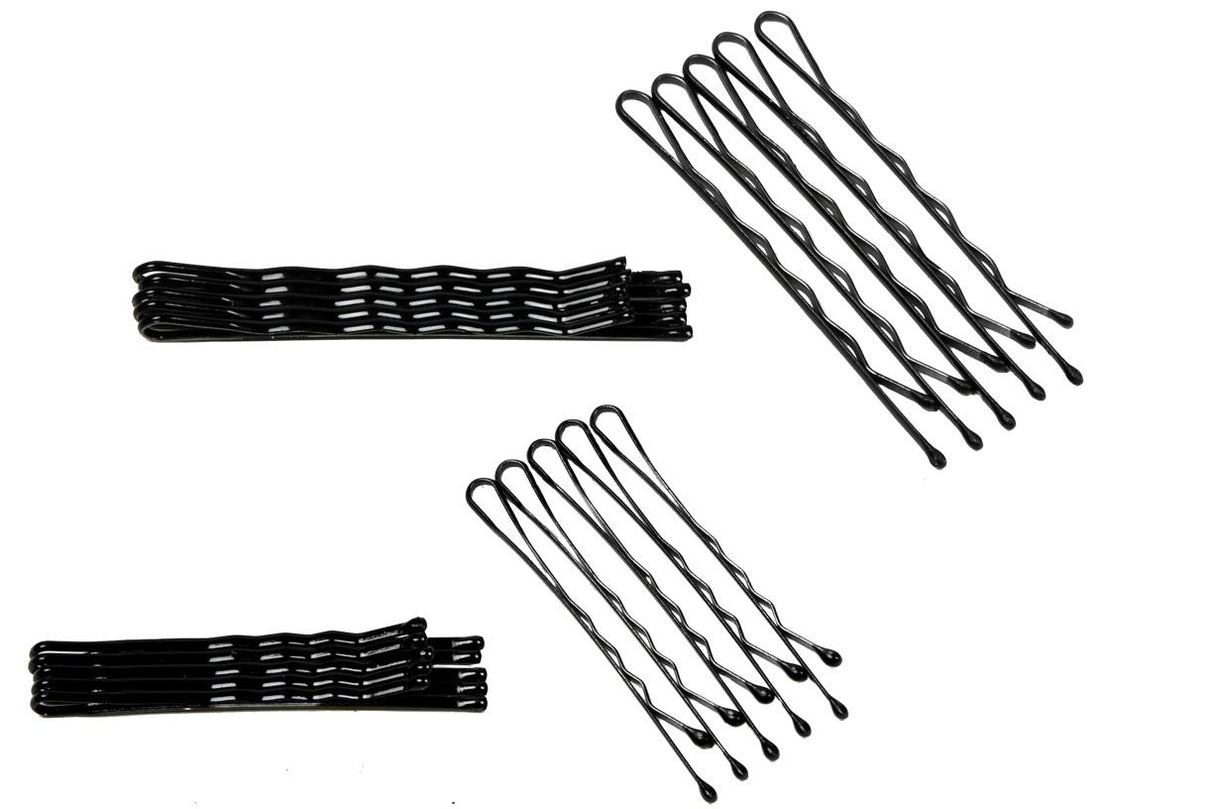 Épingles à cheveux 200 pcs noir