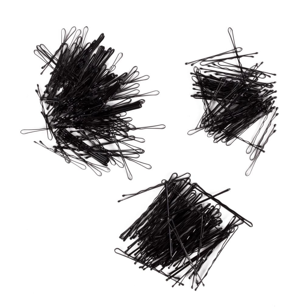 Épingles à cheveux 200 pcs noir
