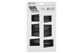 Épingles à cheveux 200 pcs noir
