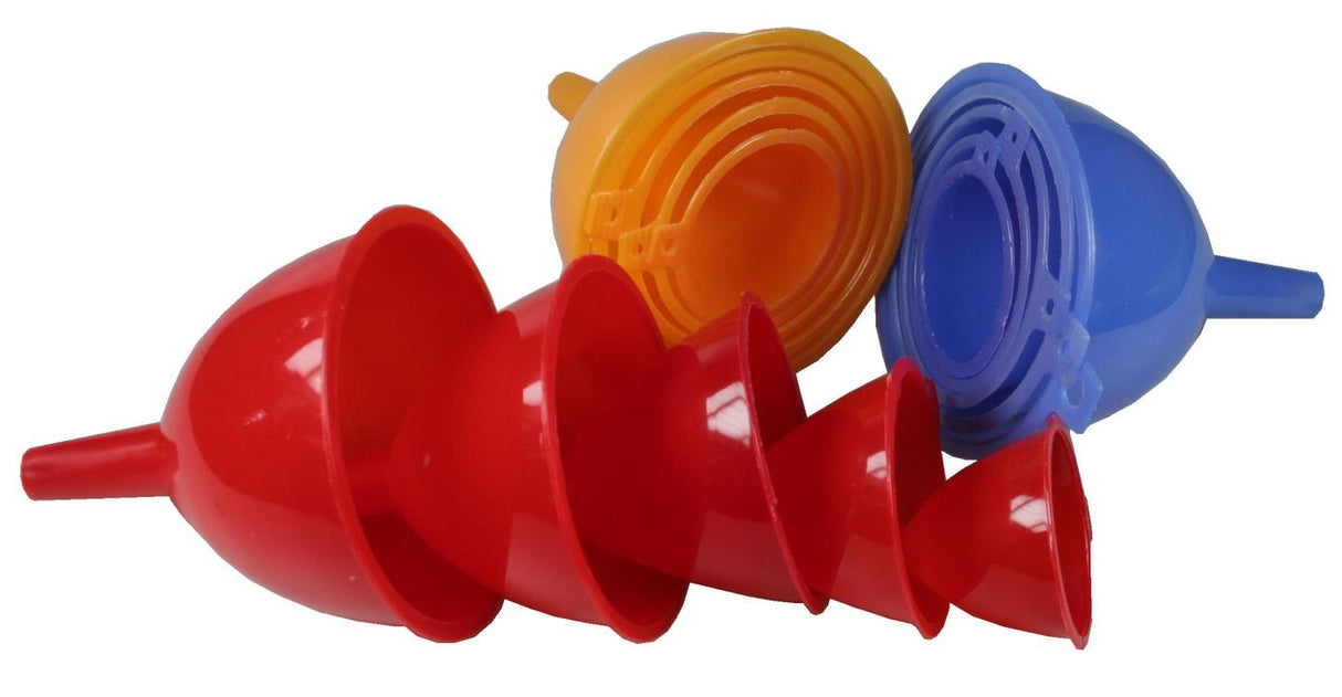 Funnel set 5 pcs mix