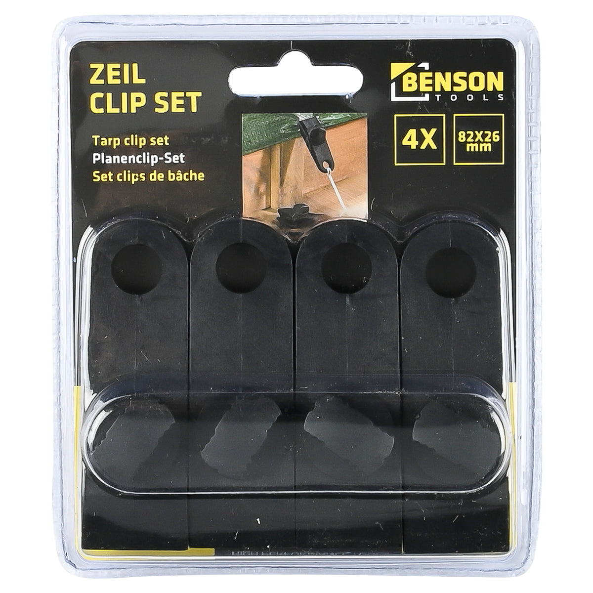 Zeilclip set 4 dlg profi