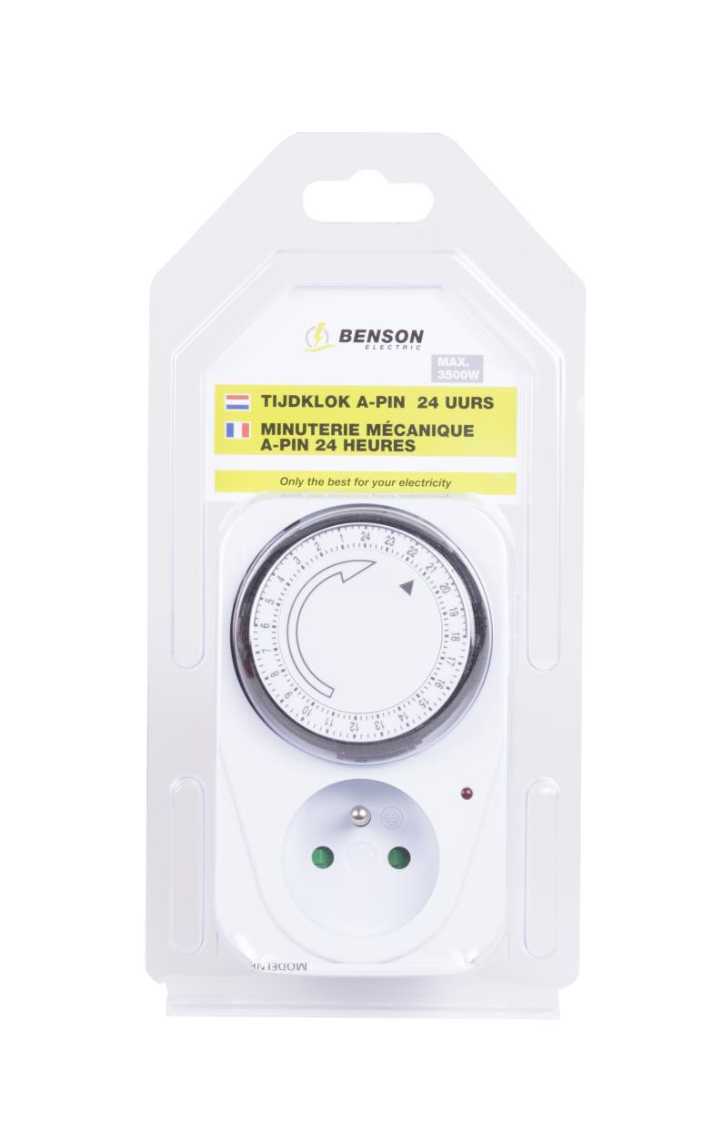 Timer A-pin 24 hour